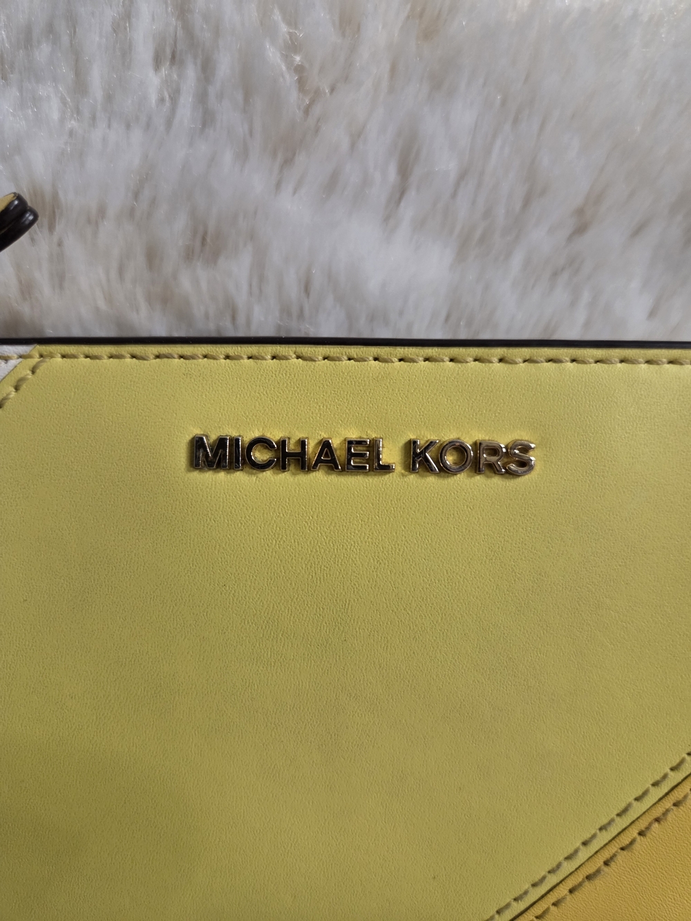 Michael Kors Adele Tri-Color Leather Slim Wallet - Picture 13 of 15